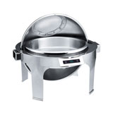 精工 M6503触动可视全钢球型宴会餐炉配电热板自助餐炉